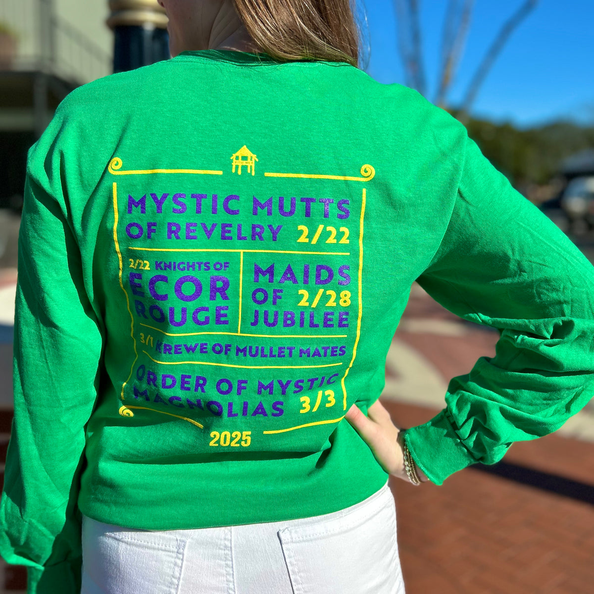 2025 Long Sleeve Mardi Gras Shirt