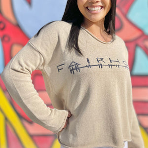 Ladies V-Neck Sweater