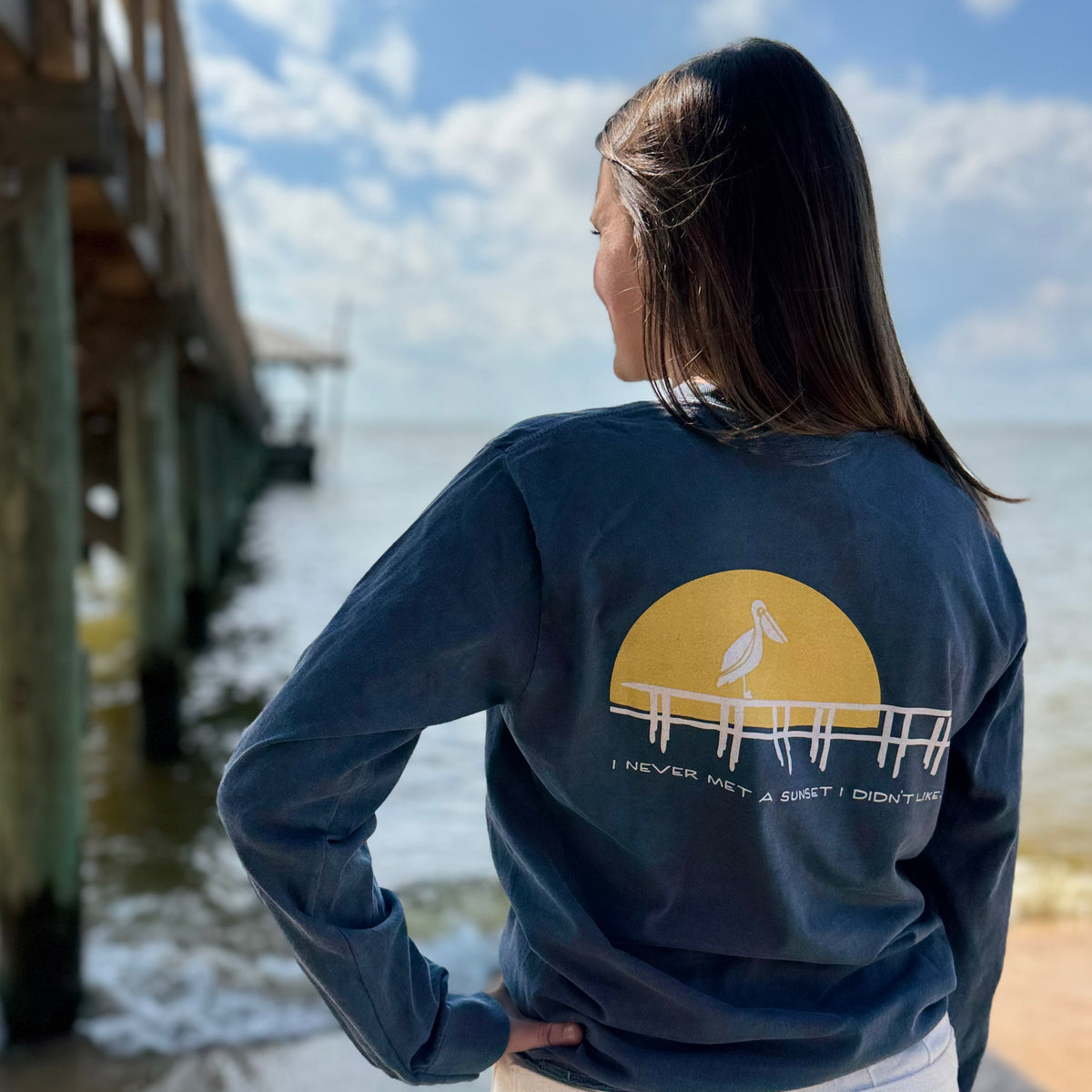 Pelican Sunset Long Sleeve