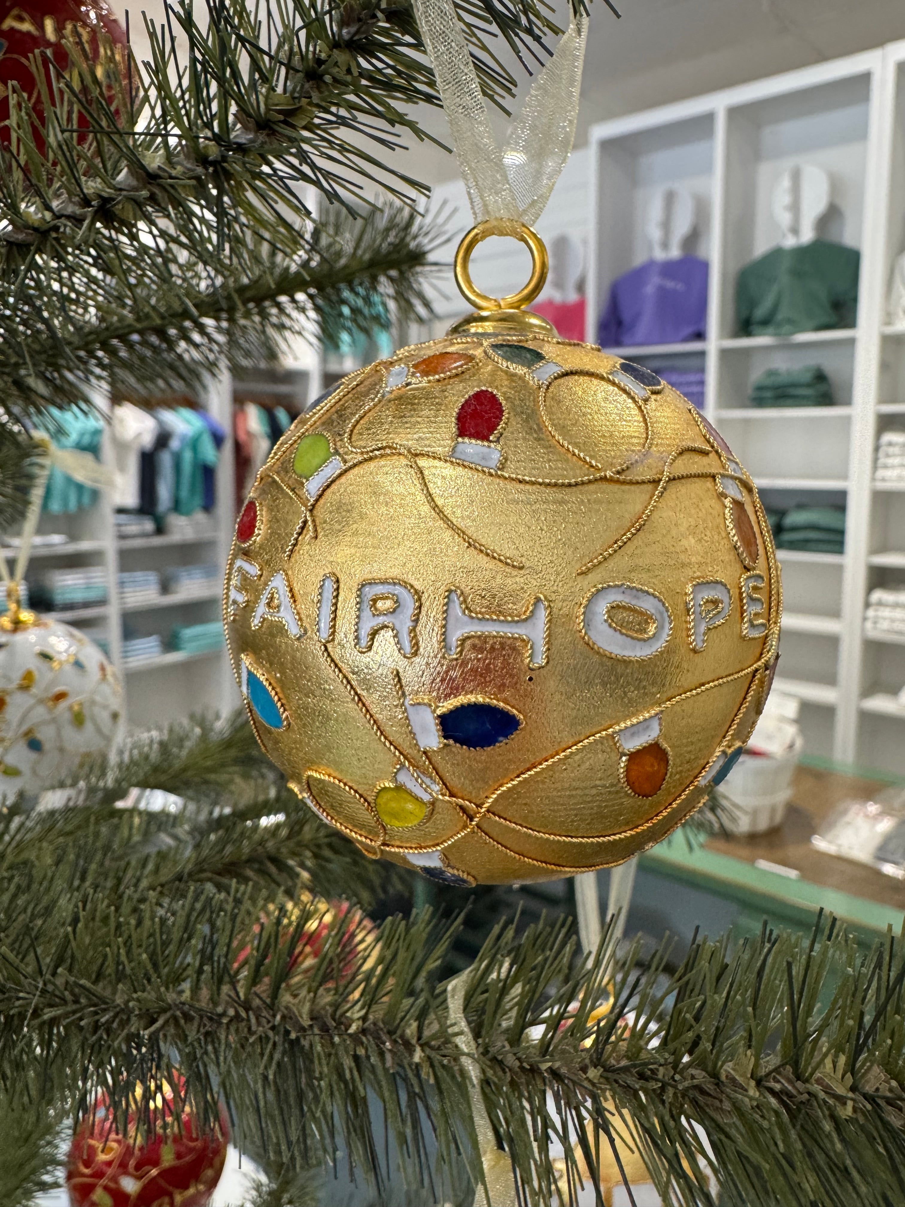 Fairhope Christmas Ornament – The Fairhope Store