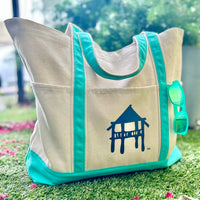 Canvas Boat Tote