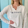 Waffle Midi L/s