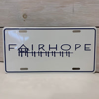 Fairhope White  Car Tag