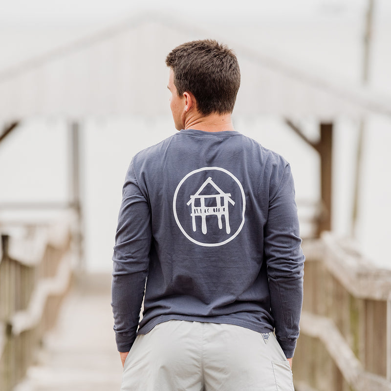 Long Sleeve Pier House Circle Tee