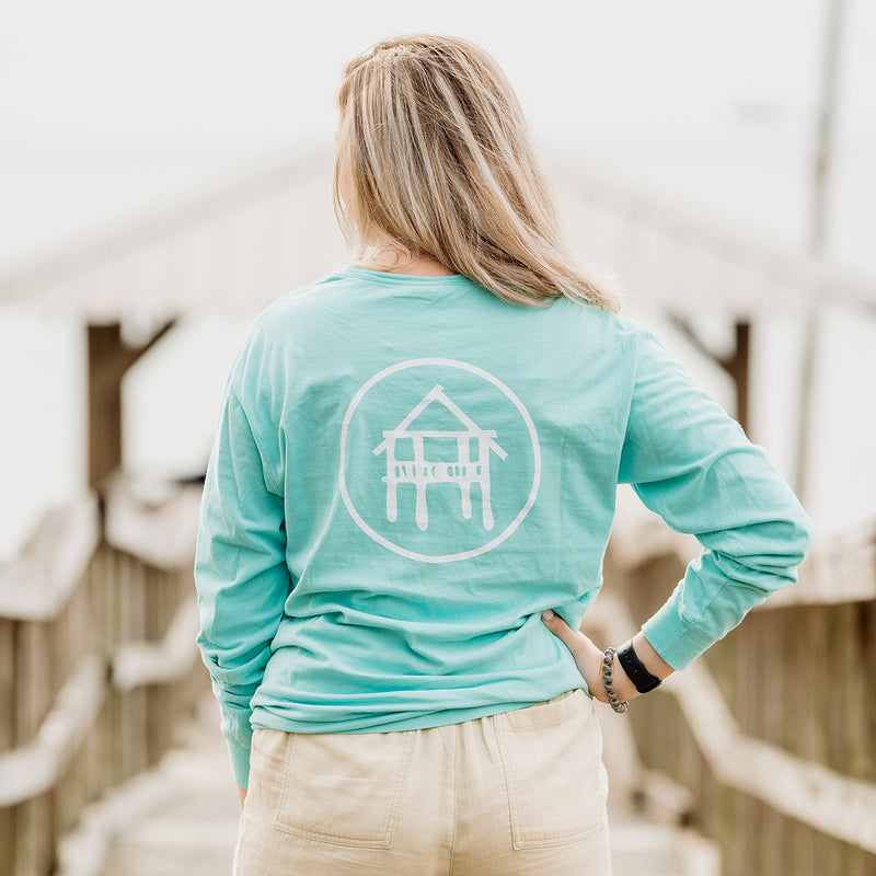 Long Sleeve Pier House Circle Tee