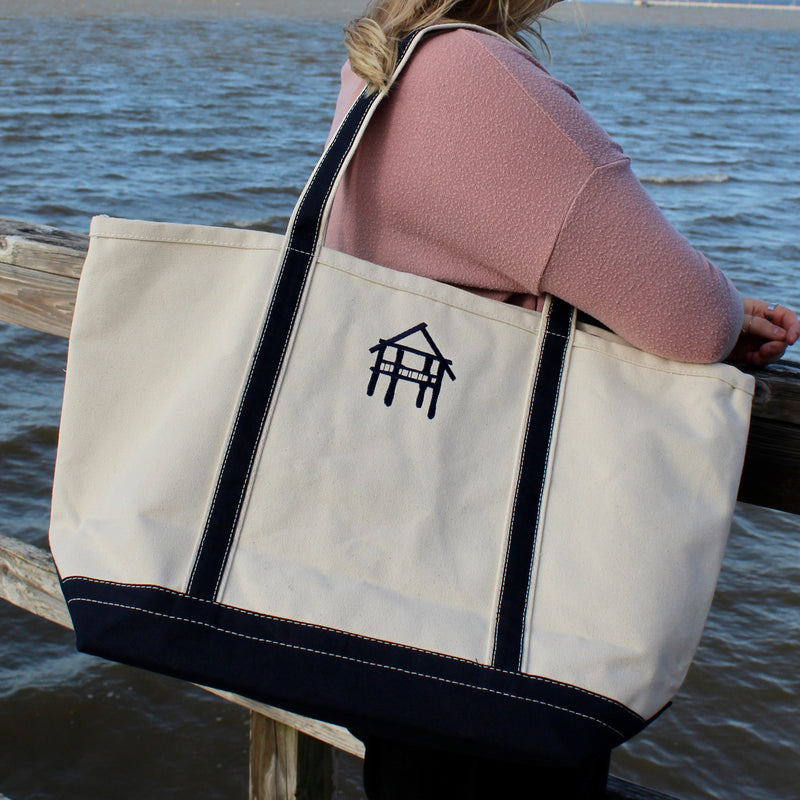 Canvas Boat Tote